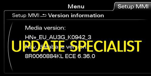 Audi navigatie 3G Basic Plus A4 A5 A6 Q5 MMI 2024 Update, Computers en Software, Navigatiesoftware, Nieuw, Update, Heel Europa