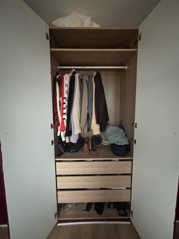 Ruime IKEA pax kast (300cm) met unieke look! - afbeelding 3 Ruime IKEA pax kast (300cm) met unieke look! - afbeelding 3