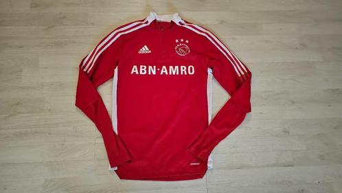 Ajax THUIS Training Sweater! Seizoen 21/22! Sponsor! Mt XS!, Kleding | Heren, Sportkleding, Zo goed als nieuw, Voetbal, Maat 46 (S) of kleiner