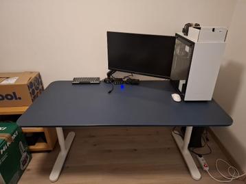 IKEA Bekant bureau - 160x80 - weg wegens verhuis - afbeelding 1 IKEA Bekant bureau - 160x80 - weg wegens verhuis - afbeelding 1