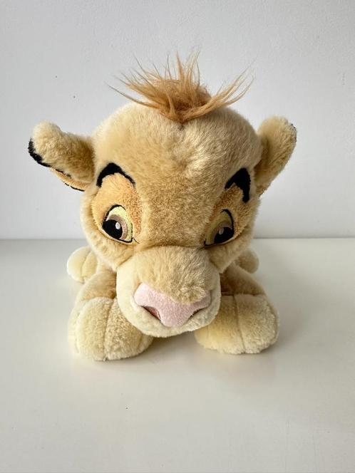 Knuffel leeuw Simba 30cm / Leeuwenkoning, Lion King / Disney, Verzamelen, Disney, Zo goed als nieuw, Knuffel, Leeuwenkoning of Jungle Boek