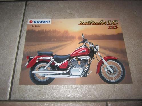 Suzuki Intruder125 LC brochure folder 1999, Motoren, Handleidingen en Instructieboekjes, Suzuki, Ophalen of Verzenden