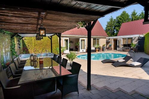 Villa met Wellness Jacuzzi Prive Zwembad, Sauna, 8 personen, Vakantie, Vakantiehuizen | Nederland, Drenthe, Landhuis of Villa