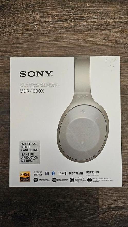 Sony MDR-1000x met noise cancelling, Audio, Tv en Foto, Koptelefoons, Zo goed als nieuw, Sony, Draadloos, Bluetooth, Ophalen of Verzenden