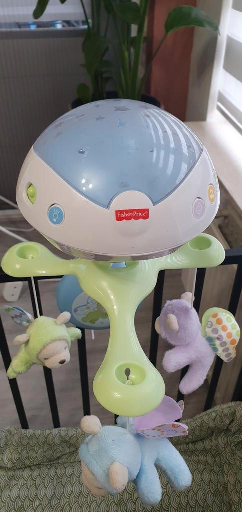 Fisher-Price Vlinderdromen 3-in-1 Projectormobiel, Kinderen en Baby's, Speelgoed | Babyspeelgoed, Zo goed als nieuw, Mobiel, Ophalen