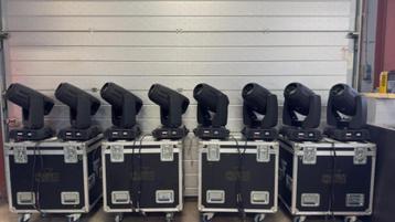 8 x Chauvet Rogue RH1 Hybrid (per 2 in een case) 