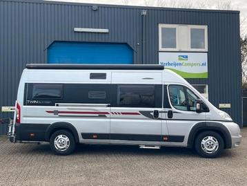 Adria Twin SLX 640 Titan met LENGTEBEDDEN én WEINIG KM!!