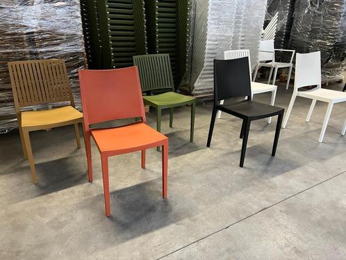 Professionele kunstof terras stoel diverse kleuren zdr arm, Tuin en Terras, Tuinstoelen, Nieuw, Kunststof, Stapelbaar, Ophalen of Verzenden