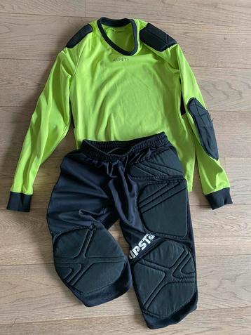 Keepers broek en keepers shirt maat 140-152 (6-10 jaar)