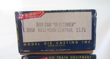 H0 Roundhouse 3068. 36 FT Old Timer Box Car New York Central