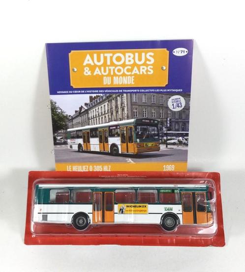 Ixo 1:43 Mercedes-Benz Heuliez O305 HLZ (1969) Bus  NIEUW, Hobby en Vrije tijd, Modelauto's | 1:43, Nieuw, Bus of Vrachtwagen