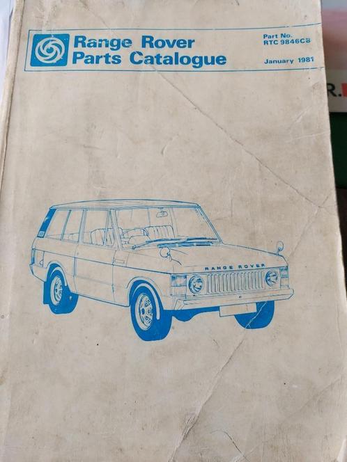 range rover classic fabrieks parts catalogus., Auto diversen, Handleidingen en Instructieboekjes, Ophalen of Verzenden