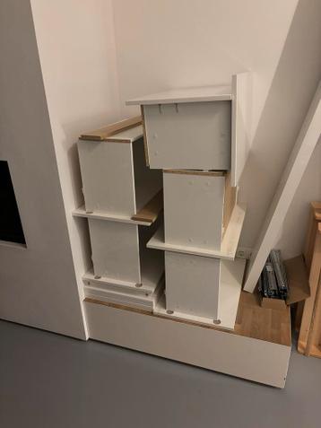Ikea Besta lades, frontjes hoogglans wit & glazen fronten - afbeelding 2 Ikea Besta lades, frontjes hoogglans wit & glazen fronten - afbeelding 2
