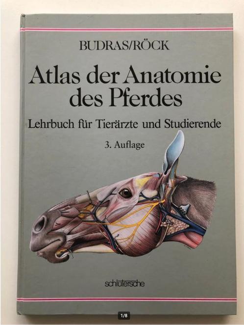 Atlas der Anatomie des Pferdes, Boeken, Studieboeken en Cursussen, Gelezen, WO, Verzenden