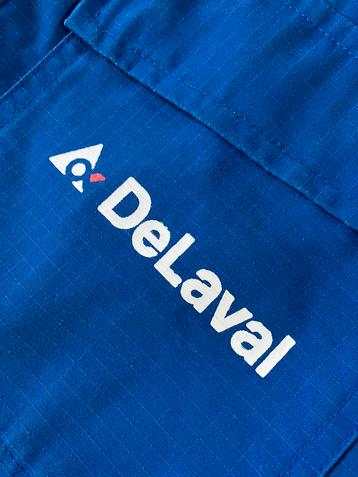 DeLaval classic overall jumpsuit blauw werkkleding boer L 52