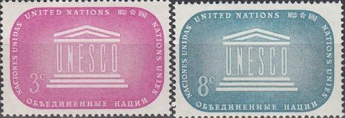 Verenigde Naties New York -VN1.04- 1955 - UNESCO, Postzegels en Munten, Postzegels | Amerika, Postfris, Noord-Amerika, Verzenden