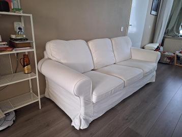 Ektorp ikea Bank 3-zits wit (70 euro) - afbeelding 3 Ektorp ikea Bank 3-zits wit (70 euro) - afbeelding 3