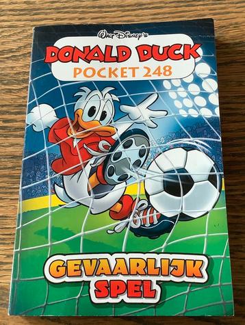 DONALD DUCK POCKET 247 Gevaarlijk Spel Walt Disney 