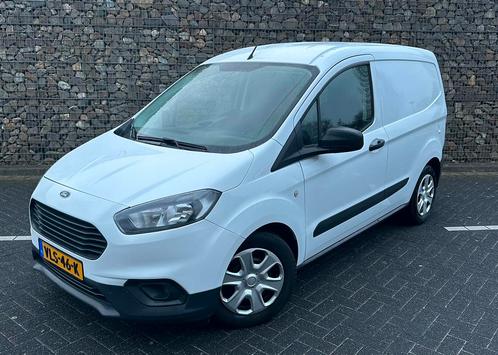 Ford Transit Courier GB 1.5 TDCI 2019 Wit Airco Cruise, Auto's, Bestelauto's, Bedrijf, ABS, Airbags, Airconditioning, Alarm, Bluetooth