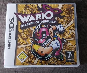 Wario Master of Disguise Nintendo DS met hoesje