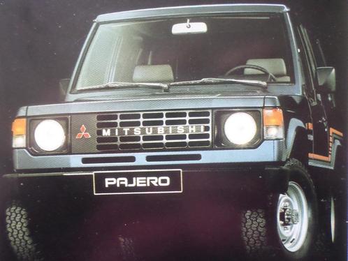 Mitsubishi Pajero 1982 Brochure, Boeken, Auto's | Folders en Tijdschriften, Mitsubishi, Verzenden