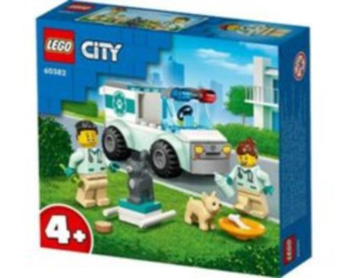 Lego City Dierenarts reddingswagen Speelgoed nr 60382, Kinderen en Baby's, Speelgoed | Duplo en Lego, Nieuw, Lego, Complete set