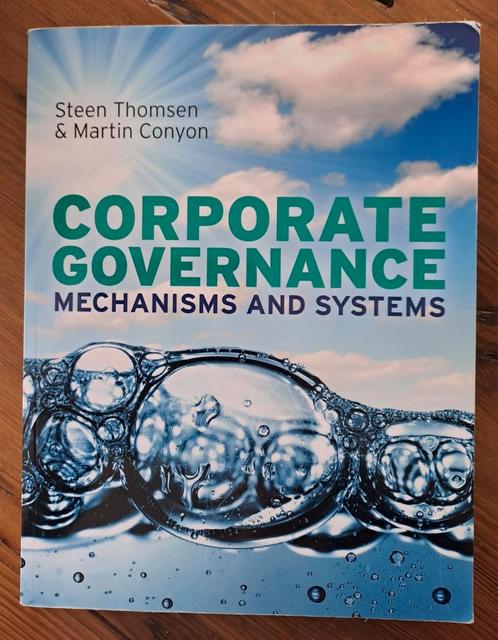Corporate Governance  - Mechanisms and Systems, Boeken, Economie, Management en Marketing, Zo goed als nieuw, Management, Ophalen of Verzenden