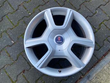 Set Saab Turbo X/ X Editon velgen silver 18"