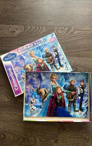 Clementoni puzzel van Frozen, 104 stukjes, compleet