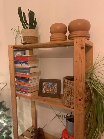 Ikea Stellingkast Hout - afbeelding 2 Ikea Stellingkast Hout - afbeelding 2