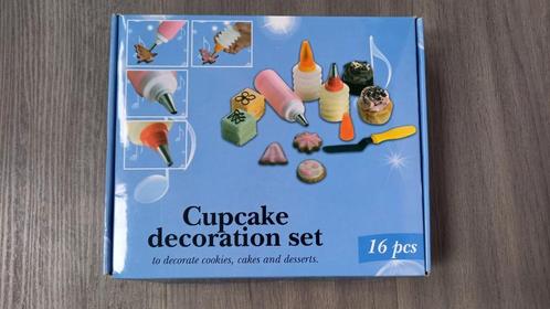 Cupcake decoratieset en cupcake kit, Hobby en Vrije tijd, Taarten en Cupcakes maken, Nieuw, Versiering, Taarten of Cupcakes, Ophalen of Verzenden