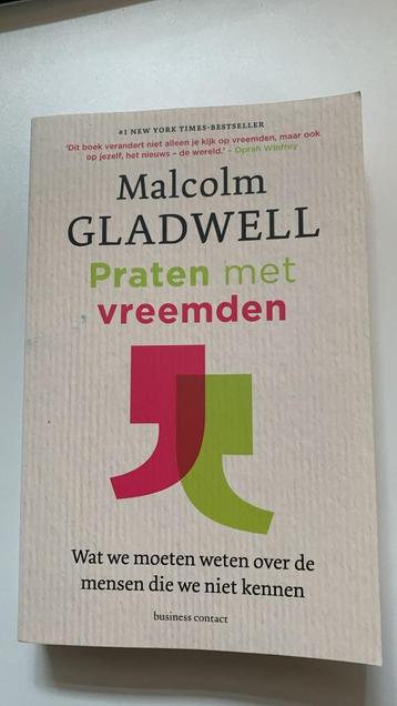 Boek - Praten met vreemden - Malcolm Gladwell