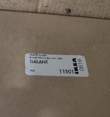 MOET WEG IKEA Galant beuken Hoekbureau 160x120x80x60cm - afbeelding 10 MOET WEG IKEA Galant beuken Hoekbureau 160x120x80x60cm - afbeelding 10