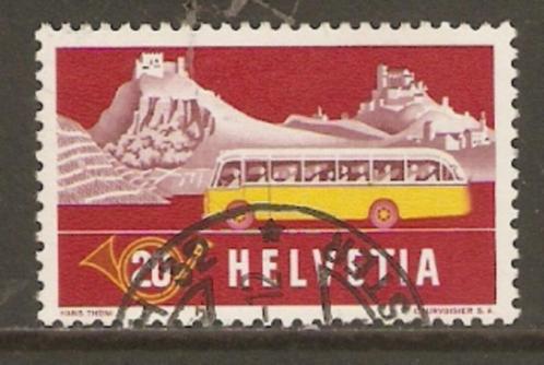 Zwitserland 1953   Postbus   587, Postzegels en Munten, Postzegels | Europa | Zwitserland, Gestempeld, Verzenden