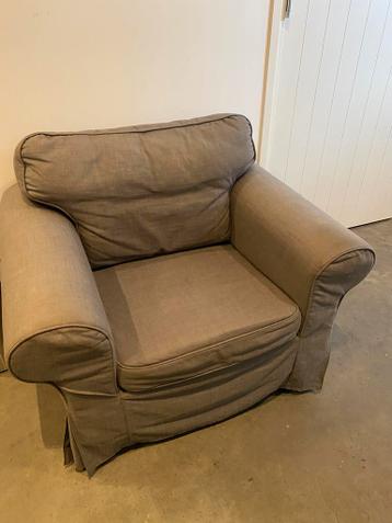 Ektorp ikea loveseat luie stoel loft stoel grijs en schoon! - afbeelding 1 Ektorp ikea loveseat luie stoel loft stoel grijs en schoon! - afbeelding 1