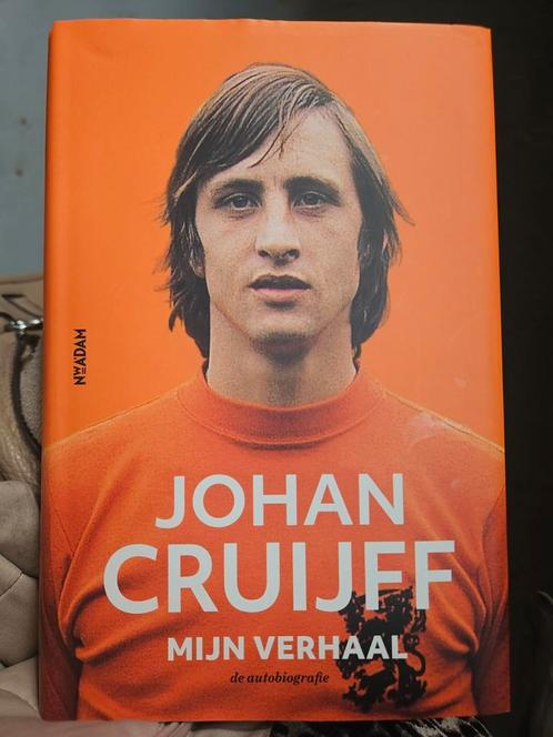 Johan Cruijff - Johan Cruijff – Mijn verhaal hardcover, Boeken, Biografieën, Zo goed als nieuw, Sport, Ophalen of Verzenden