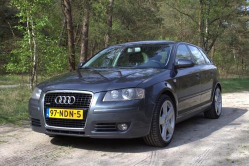 Audi A3 3.2 VR6 Sportback Quattro 184KW DSG 2006 Grijs, Auto's, Audi, Particulier, A3, 4x4, ABS, Airbags, Airconditioning, Alarm