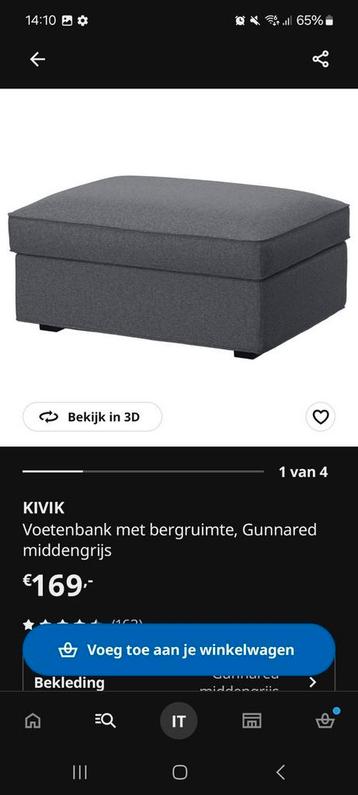 Kivik 2zits bank middengrijs - afbeelding 6 Kivik 2zits bank middengrijs - afbeelding 6