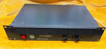 PRO PA500 Mosfet eindtrap / stereo amp 19" 2 x 250 watt ? 