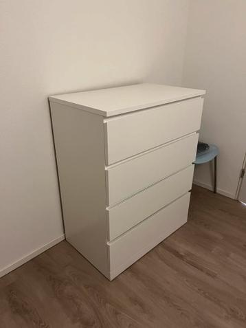 IKEA Malm ladekast - wit - 4 lades - afbeelding 2 IKEA Malm ladekast - wit - 4 lades - afbeelding 2