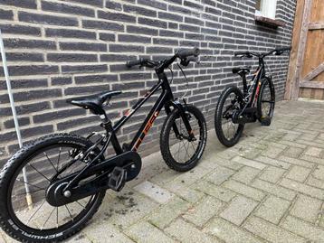 2x CUBE Kinderfiets - 16 & 18 inch - Zo goed als nieuw!