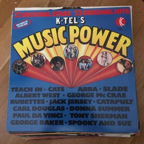 LP K-Tel s Music Power, Cd's en Dvd's, Vinyl | Verzamelalbums, Gebruikt, Ophalen of Verzenden