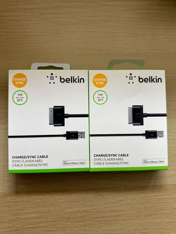 Belkin oplader sync kabel (nieuw in doos en apart)