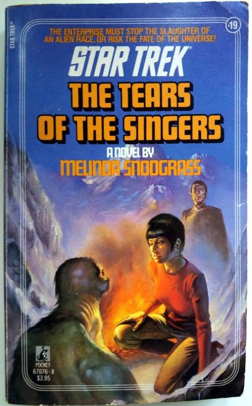 Melinda Snodgrass - The Tears of the Singers (ENGELSTALIG), Boeken, Science fiction, Gelezen, Ophalen of Verzenden