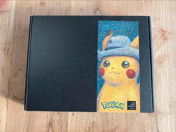 Pokemon Pikachu Van Gogh canvas