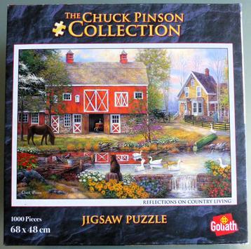 Drie mooie puzzels 1000 st. ''The Chuck Pinson Collection"