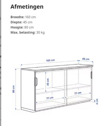 IKEA Galant kast - afbeelding 3