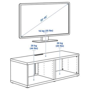IKEA BESTÅ TV-meubel - 20€ - afbeelding 2 IKEA BESTÅ TV-meubel - 20€ - afbeelding 2
