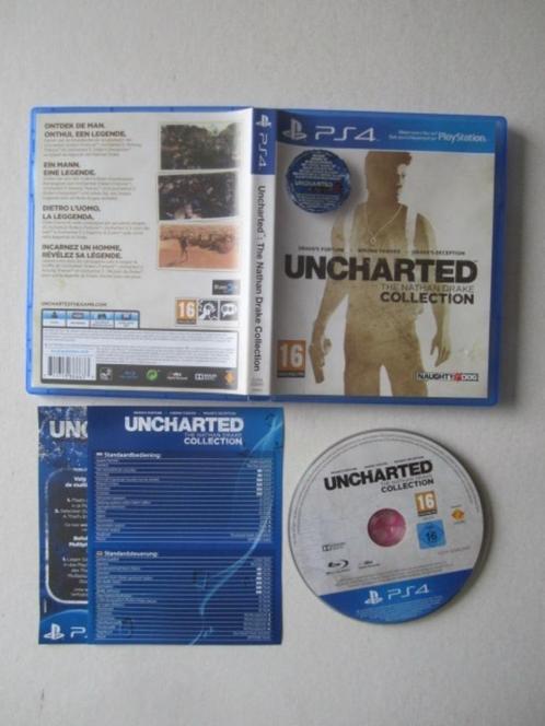 Uncharted collection Playstation 4 PS4, Spelcomputers en Games, Games | Sony PlayStation 4, Nieuw, Avontuur en Actie, 1 speler