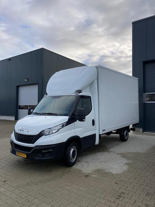 Iveco Daily bakwagen met laadklep 35S12 2021 Wit, Auto's, Bestelauto's, Particulier, ABS, Airbags, Airconditioning, Alarm, Bluetooth